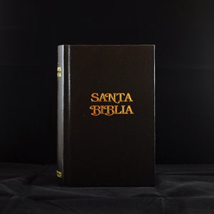 Santa Biblia Black Spanish hardcover