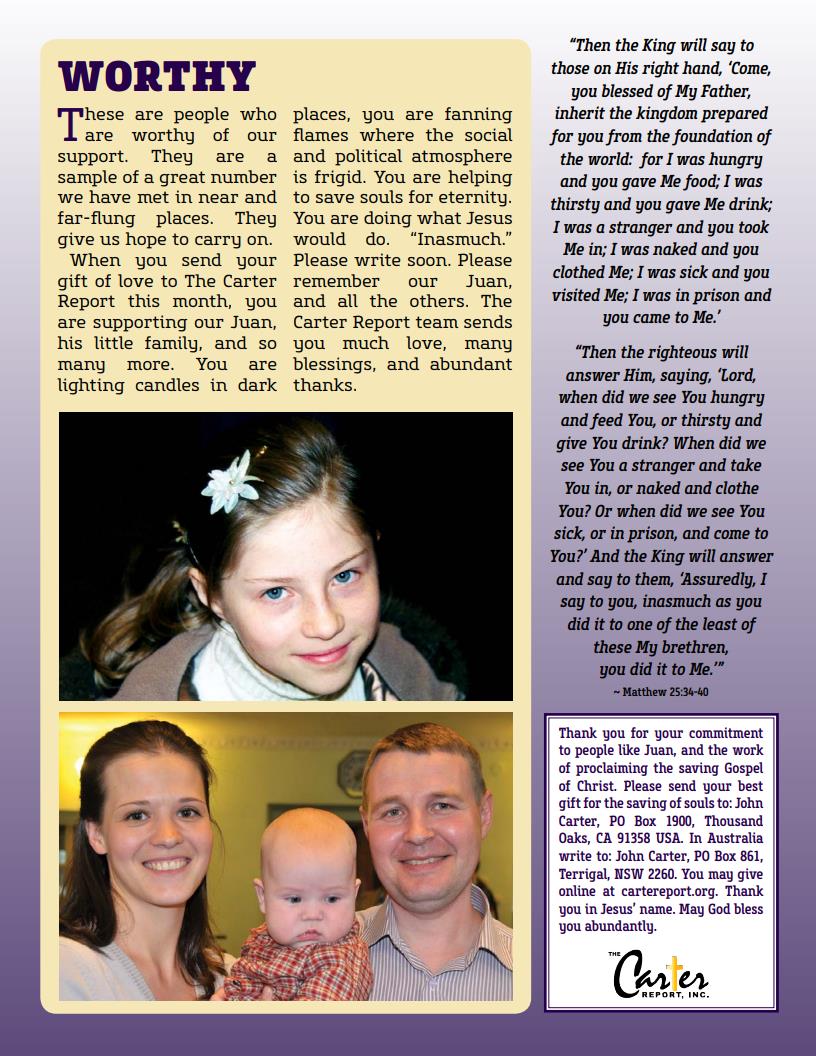 July Newsletter Last Page